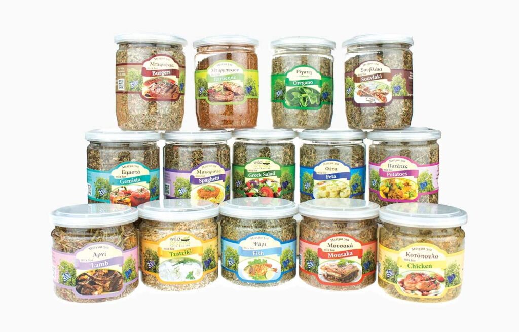 Mix condimente Creta-gyros, 90 g